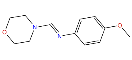 4-Methoxy-N-(morpholinomethylene)-aniline