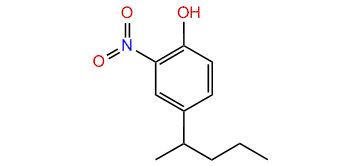 4-(Pentan-2-yl)-2-nitrophenol