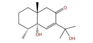 (4R,5S,6Z,10R)-8-Oxo-eudesm-6-en-5,11-diol