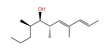 (4R,5R,6S,7E,9E)-4,6,8-Trimethyl-7,9-undecadien-5-ol