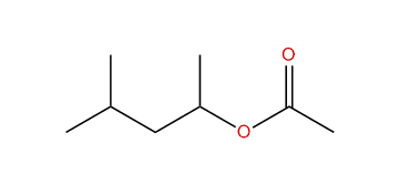 4-Methylpentan-2-yl acetate