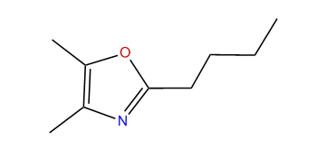 4,5-Dimethyl-2-butyloxazole