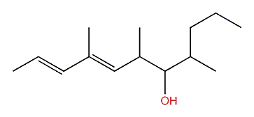 4,6,8-Trimethyl-7,9-undecadien-5-ol