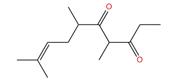 4,6,9-Trimethyl-8-decen-3,5-dione