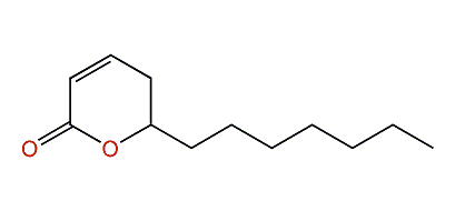 5,6-Dihydro-6-heptyl-2H-pyran-2-one