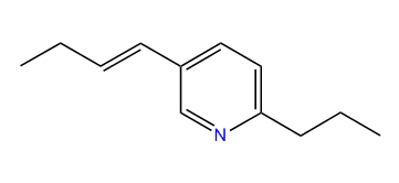 (E)-5-(1-Butenyl)-2-propylpyridine