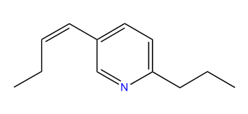 (Z)-5-(1-Butenyl)-2-propylpyridine
