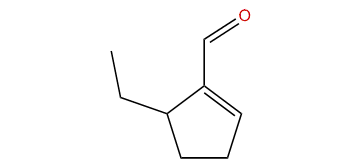 5-Ethyl-1-cyclopentene-1-carbaldehyde