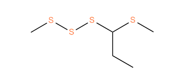 5-Ethyl-2,3,4,6-tetrathiaheptane