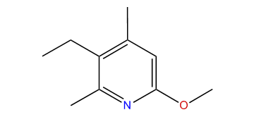 5-Ethyl-4,6-dimethyl-2-methoxypyridine
