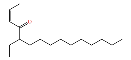 5-Ethyl-2-pentadecen-4-one