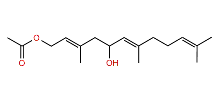 (E,E)-5-Hydroxy-3,7,11-trimethyl-2,6,10-dodecatrienyl acetate