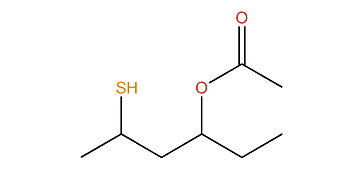 5-Mercaptohexan-3-yl acetate