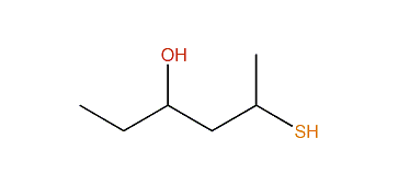5-Mercaptohexan-3-ol