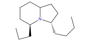 (3S,5S)-3-Butyl-5-propyloctahydroindolizine