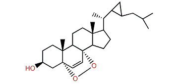 5a,8a-Epidioxy-23,24-didemethylgorgost-6-ene-3b-ol