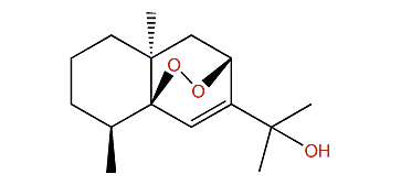 5b,8b-Epidioxy-11-hydroxy-6-eudesmene