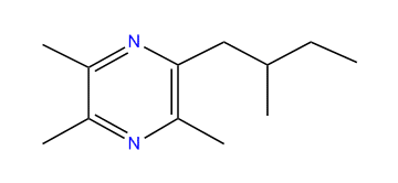 6-(2-Methylbutyl)-2,3,5-trimethylpyrazine