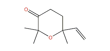 6-Ethenyltetrahydro-2,2,6-trimethyl-2H-pyran-3(4H)-one
