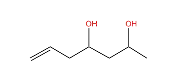6-Hepten-2,4-diol