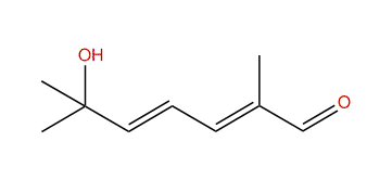 (E,E)-6-Hydroxy-2,6-dimethyl-2,4-heptadienal