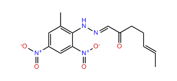 6-Methyl-(2,4-dinitrophenyl)-hydrazone 5-hepten-2-one