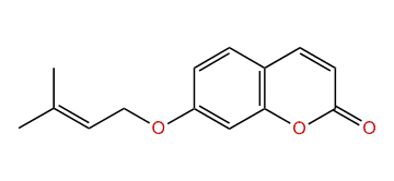 7-(3-Methyl-2-butenyloxy)-coumarin