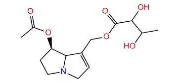 7-Acetyl-9-(2,3-dihydroxybutyryl)-retronecine