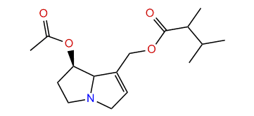 7-Acetyl-9-(2,3-dimethylbutyryl)-retronecine