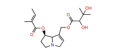 7-Tigloyl-9-dihydroxysenecioylretronecine