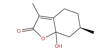 (6R)-7a-Hydroxy-3,6-dimethyl-5,6,7,7a-tetrahydrobenzofuran-2(4H)-one
