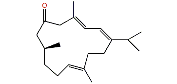 (1E,3E,8S,11E)-1,3,11-Cembratrien-6-one