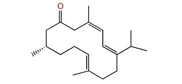 (1Z,3Z,8S,11E)-1,3,11-Cembratrien-6-one