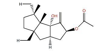 8a-Acetoxy-9(12)-capnellene-10a-ol