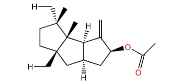 8b-Acetoxy-9(12)-capnellene