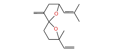 9-epi-3,6,6,9-bisEpoxy-farnesa-1,7(14),10-triene