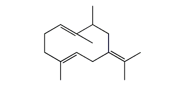 (E,E)-8-(1-Methylethylidenyl)-1,5,10-trimethyl-1,5-cyclodecadiene