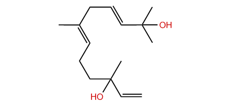 (E,E)-Farnesa-1,6,9-trien-3,11-diol