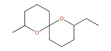 (E,E)-2-Ethyl-8-methyl-1,7-dioxaspiro[5.5]undecane