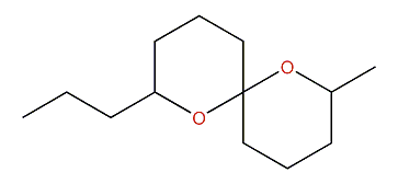 (E,E)-8-Methyl-2-propyl-1,7-dioxaspiro[5.5]undecane