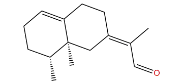 Eremophila-1(10),7(11)-dien-12-al