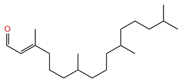 (E)-3,7,11,15-Tetramethyl-2-hexadecenal