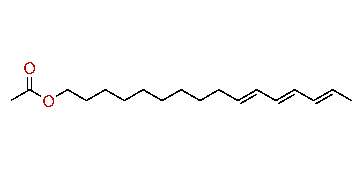 (E,E,E)-10,12,14-Hexadecatrienyl acetate