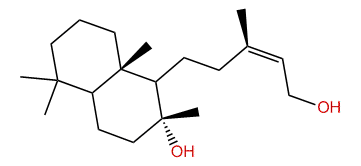 (E)-Labd-13-ene-8alpha-15-diol