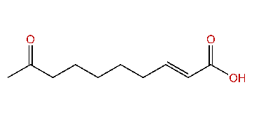 (E)-9-oxo-2-Decenoic acid