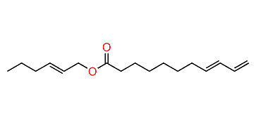 (E)-2-Hexenyl (E)-7,9-decadienoate