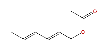 (E,E)-2,4-Hexadienyl acetate