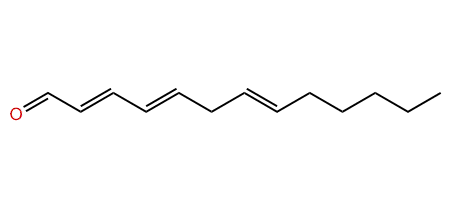 (E,E,E)-2,4,7-Tridecatrienal