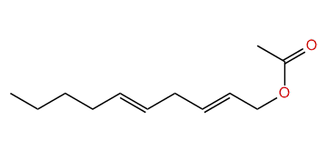 (E,E)-2,5-Decadienyl acetate