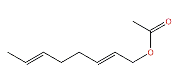 (E,E)-2,6-Octadienyl acetate